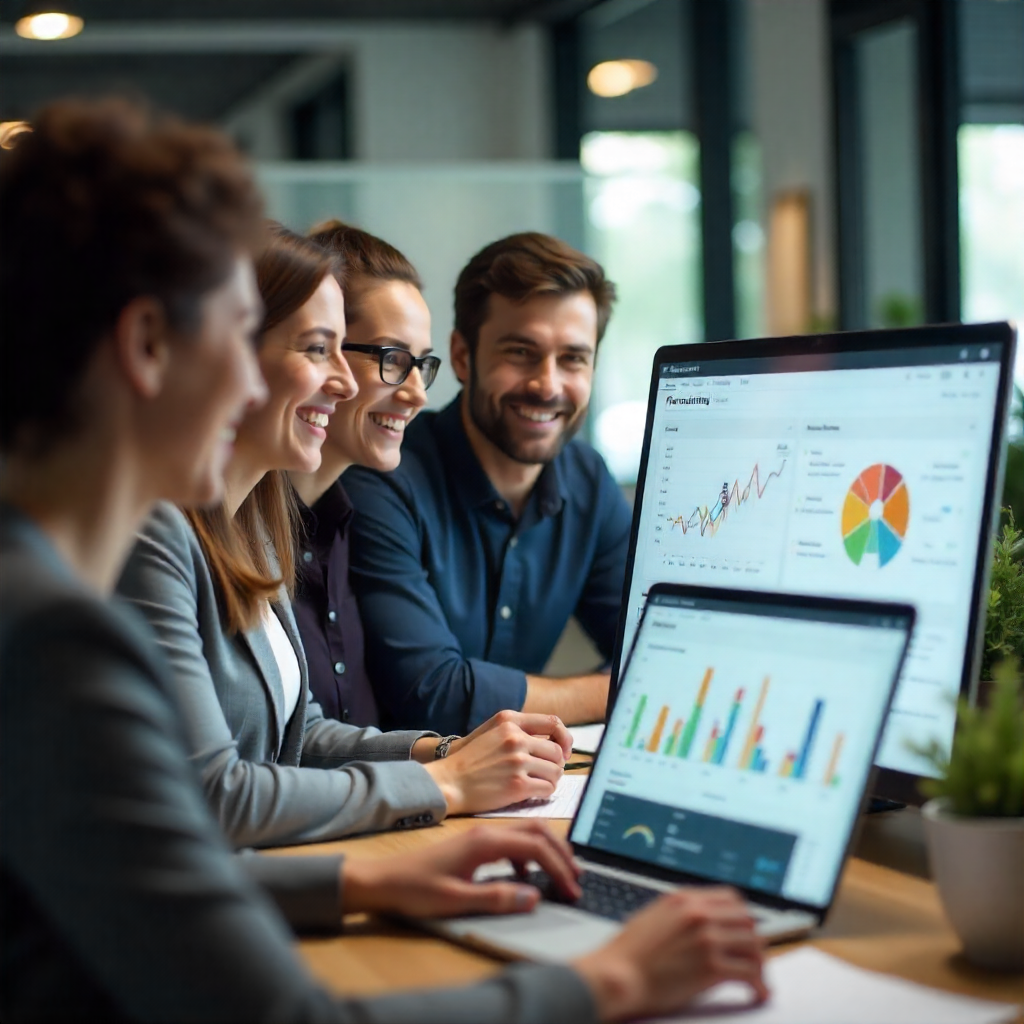 Profissional de finanças auxiliando cliente